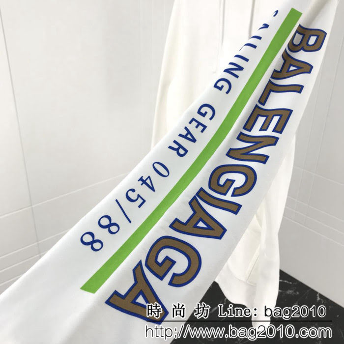 BALENCIAGA巴黎世家 18ss秋冬新款 大字母印花衛衣 情侶款 ydi1138